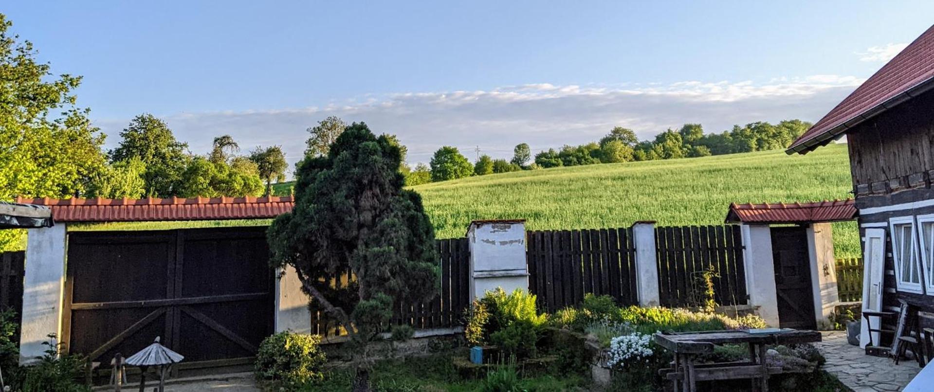 Chalupa U Rybnika Strehom Dolní Bousov Buitenkant foto